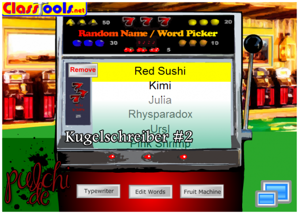 Kugelschreiber Gewinner 2: Red Sushi