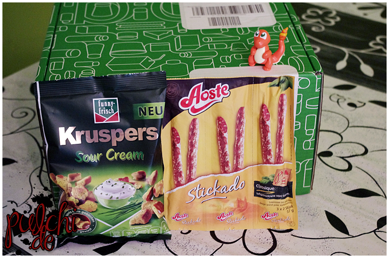 funny-frisch Kruspers „Sour Cream“ || Aoste Stickado Snackpack