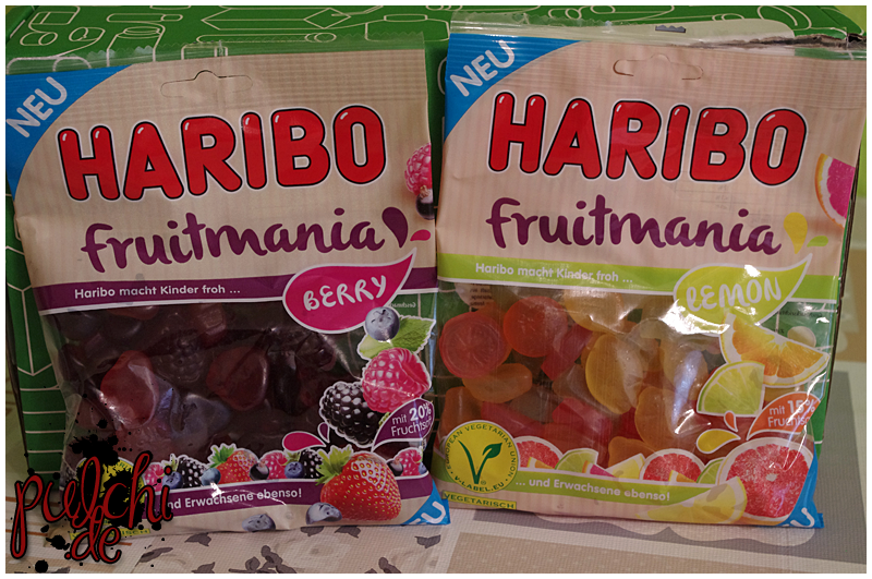 HARIBO Fruitmania "Berry" || HARIBO Fruitmania "Lemon"