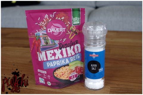 Davert Mexiko Paprika Reis || Bad Reichenhaller AlpenSalz Mühle