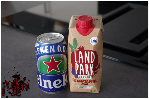 Heineken 0.0 || Landpark Bio-Quelle Granatapfel Açai