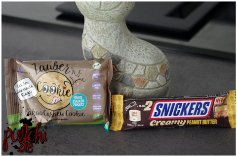 Principessa’s BIO-Zaubercookies Kakao Cashew || SNICKERS Creamy Peanut Butter