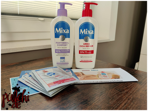 Mixa Panthenol Comfort Body Balsam & Urea Cica Repair Body Milk