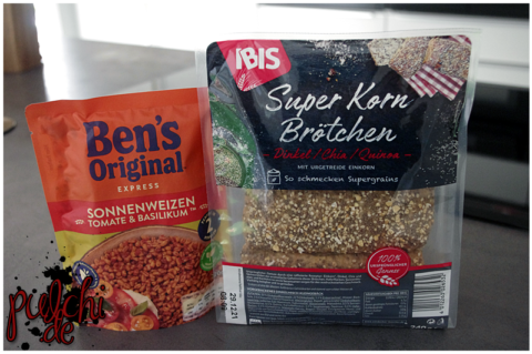 Ben´s Original Express Sonnenweizen Tomate & Basilikum || IBIS Super Korn Brötchen