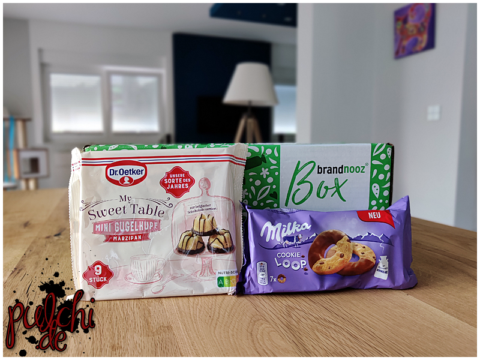 Dr. Oetker My Sweet Table Mini Gugelhupf Marzipan || Milka Cookie Loop